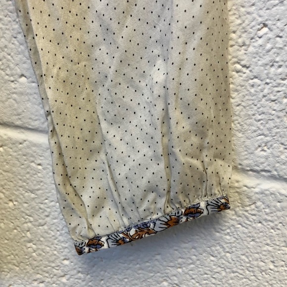 Lucky Brand Rami Peasant Boho Blouse - Picture 9 of 16